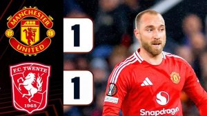 Manchester United vs FC Twente (1-1)  Все голы и лучшие моменты | Лига Европы УЕФА 2024/25