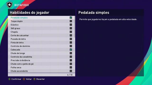 EDITAR FACE HABILIDADES ERISON BOTAFOGO PES 2021 COPIA DE BASE смотреть онлайн