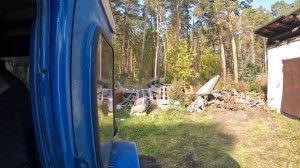 Едем на загрузку листьев