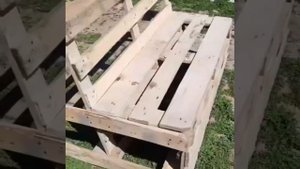 Лавочки из поддонов своими руками