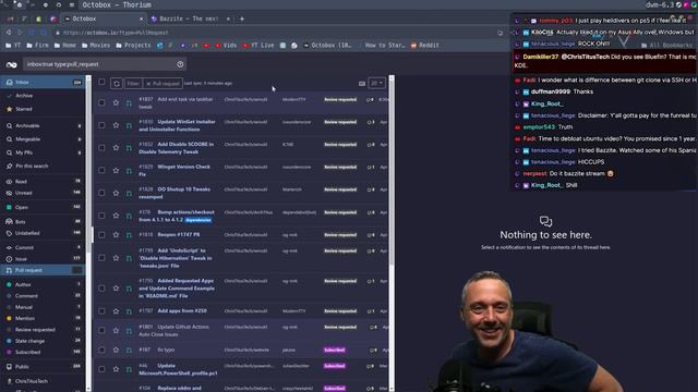 GitHub Projects and Chat