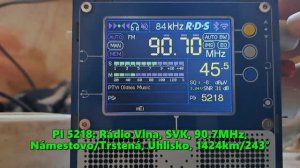 31.08.2024 12:39UTC, [Es], Rádio Vlna, Словакия, 90.7МГц, 1424км