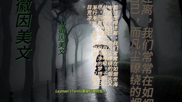 林徽因美文2 #禪語 #人生哲理 #心靈鷄湯