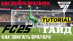 КАК ДВИГАТЬ ВРАТАРЯ FC 25 ★ КАК ВЫХОДИТЬ ВРАТАРЕМ FC25 ★ ГАЙД & ТУТОРИАЛ ВРАТАРЯ #FC25