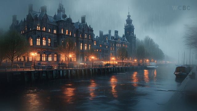 🖤OLD AMSTERDAM VIBE for Introvert🖤Dark Instrumental Ambient🖤Music to Study, Read, Work #darkmusic