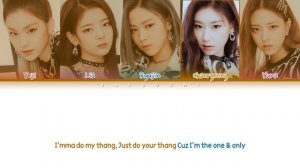 ITZY "WANNABE (English Version)" (Color Coded Lyrics)