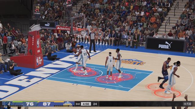 【2K24 NBA】Minnesota Timberwolves ’24 vs '07 '08 Denver Nuggets смотреть онлайн