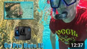 Go Pro Hero 12 Под Водой, Красное море