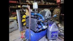 Самодельный компрессор ЗИЛ130 система охлаждения.