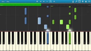 Poets Of The Fall - Sleep [Piano Tutorial] Synthesia
