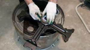 Разборка бака стиральной машинки Miele WT2780