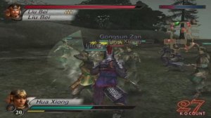 Dynasty warriors 4 | Battle of Si Shui Gate | Hua Xiong  enemy side