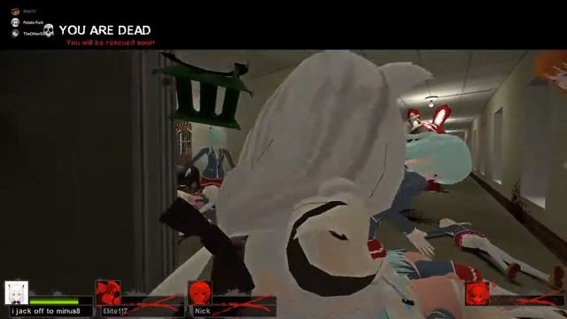 My friend clipped me getting jumpscared in Left 4 Dead 2 смотреть онлайн