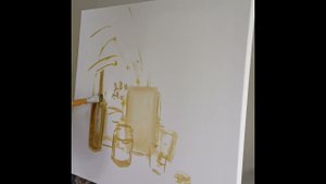 Пасхальный натюрморт. Часть 1. Подмалёвок