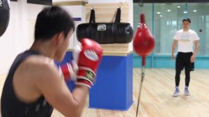 KAZAKH BEASTS! - MTK'S TALENTED KAZAKHSTANI FIGHTERS TEAR INTO THE HEAVY-BAGS @ ROUND 10 BOXING GYM