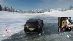 МИША РУЛИТ! ЗИМНИЙ ТЕСТ LAND CRUISER. 4 года. #7 Forza Horizon 4 | Thrustmaster T300