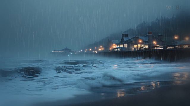 🖤Rain Sounds🖤Beautiful Melodic Dark Melancholy For Your Solitude🖤Music to Study, Read, Work #ambi