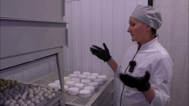 Использование полипропиленовых полок на сыроварне Елисеевых