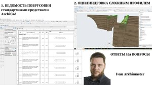 Перерубы моделирование в архикаде