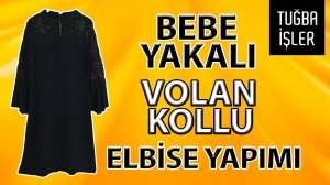 Махонькие рукавчики, шитье платья с воротничком для малышей - гипюровое платье с длинными рукавами