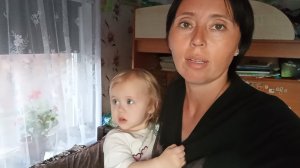 Уборка.Савушка заболел.Воюю с Олей.