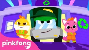 Baby Shark's Garbage Truck 🚛| Climate Change | Save the Environment | Pinkfong Songs for Kids