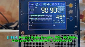 31.08.2024 12:39UTC, [Es], Polskie Radio Dwójka, Польша, 90.9МГц, 1409км