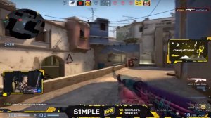 SIMPLE ИГРАЕТ НА 10 LVL В FACEIT | ОЧЕНЬ СЛОЖНАЯ ИГРА | BEST MOMENTS WITH SIMPLE