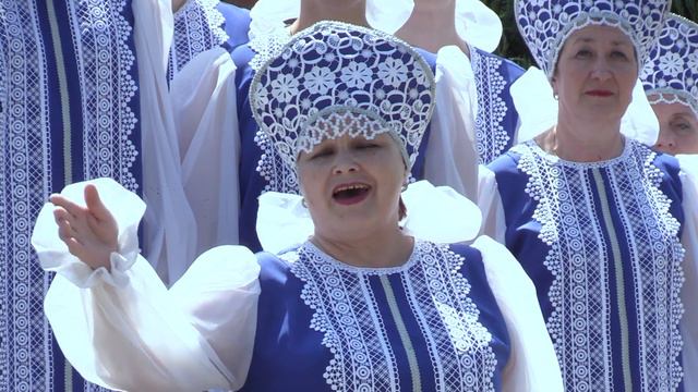 Всероссийская хоровая акция по исполнению песни "Красно солнышко" - Хор русской песни 12.06.24 смотреть онлайн