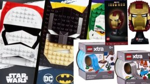 Robi News #4 новые наборы Brick sketches от Lego, новые наборы xtra
