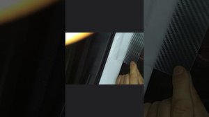 Обклеиваю пленкой внутренние пороги на Mitsubishi Eclipse Cross.