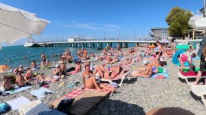 Замеряю воду после шторма! Лазаревское 26.09.2024. Погода отличная!