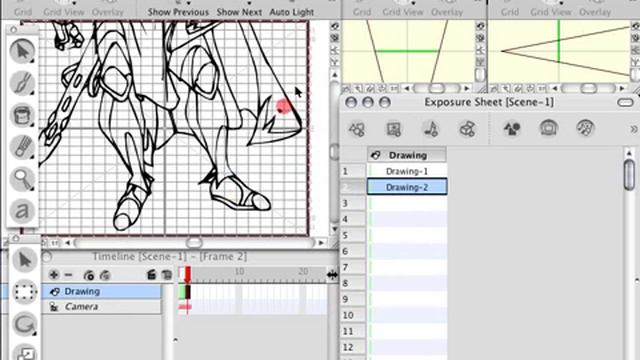 Toom Boom Studio Tutorial 38-Vectorize Bitmaps