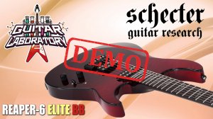 Электрогитара SCHECTER REAPER-6 ELITE BB - демонстрация звучания