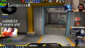 MOETV REACTS TO SUPERSTITUM - How Monesy Really Plays CS:GO