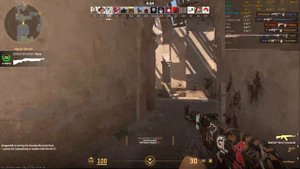 Counter-Strike 2 / CS2 : RTX 3060 12 GB + Ryzen 5700X : LOW Settings : DUST2 #1