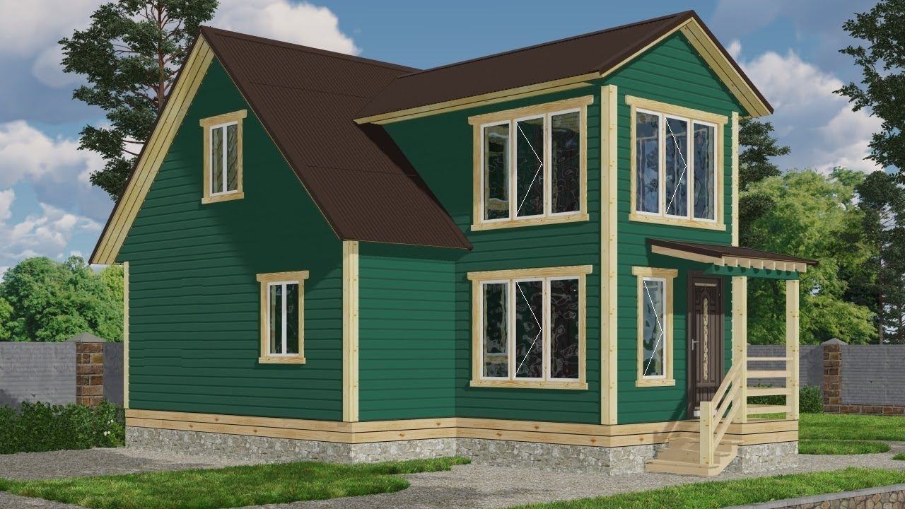 Дом по проекту ДСК - 33