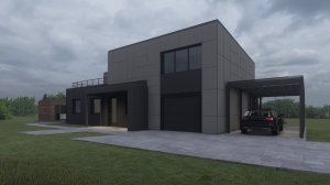 Жилой дом. Московская область, село Мещерино