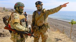 Учения БАРС в Крыму. 26 сентября 2024 на побережье