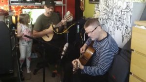 Erik, Jim and Jenna play Norwegian Wood