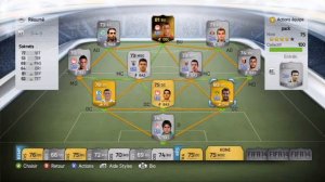 fifa ultimate team 14 : creation equipe grece plus match de chauffe