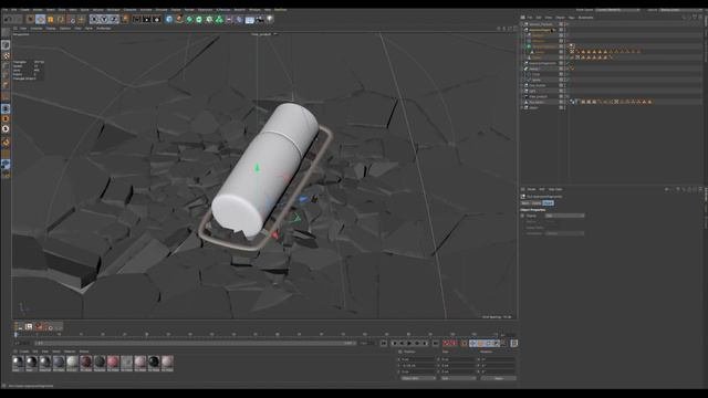 Voronoi Fracture Cinema4D Tutorial