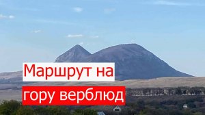 Гора верблюд КМВ подробный маршрут подъёма