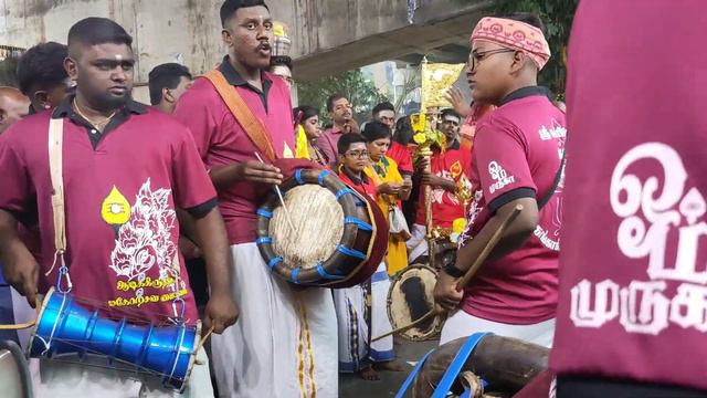 Siva Sakthi Urumi Melam Sagil Tangkak Johor Thaipusam Batu Cave 2020