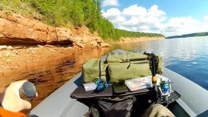 Сплав по реке ,Путешествие на лодке ,природа релакс