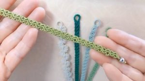 Macrame By Afeng： 6股绳编法（1）Macrame Bracelet ｜Macrame 手链 ｜ 编绳 ｜ Easy 简单易
