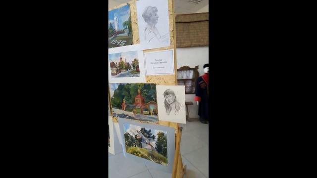 Показ работ пленэра "Русская Атлантида" на Кубани (Станица Трудобеликовская). 14 09 2024