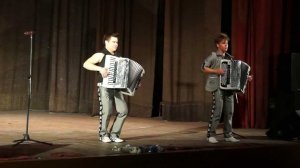 Шоу дуэт "АКБОЙС"-отрывок из сольного концерта "Аккордеонные буги"