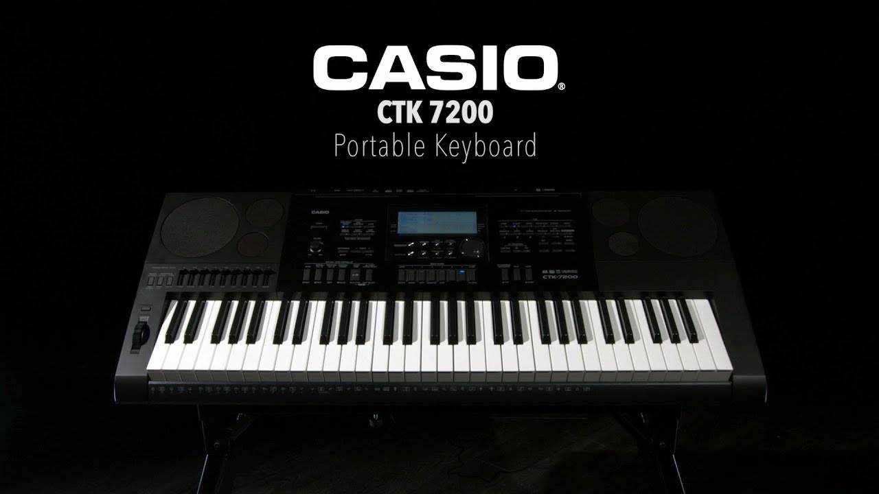 Casio CTK 7200 Portable Keyboard | Gear4music demo