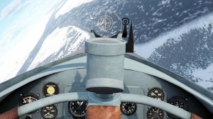 Бой на реактивном истребителе Як-15 в VR шлеме в War Thunder. СБ режим.